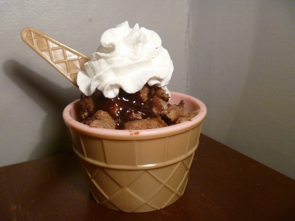 ice cream bread pudding